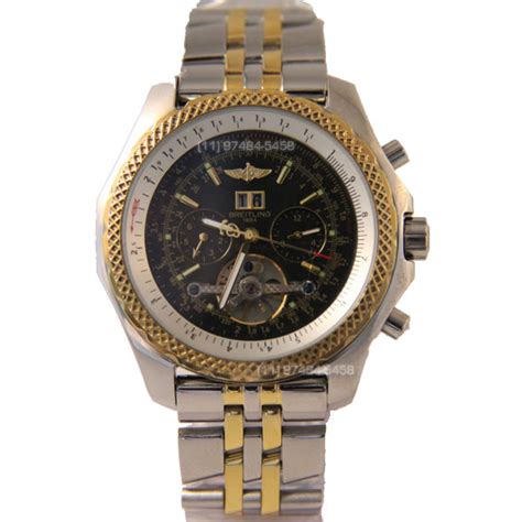relógio breitling bentley automático réplica